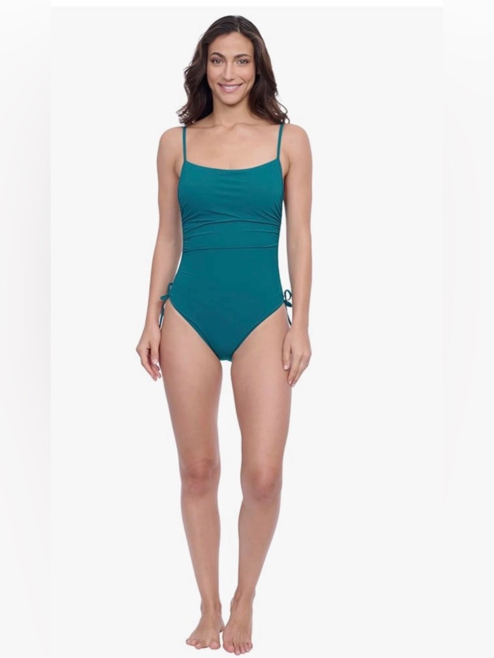 Profile by Gottex Elegant  Women’s Square Neck Tank Underwire Swimsuit Stylish M